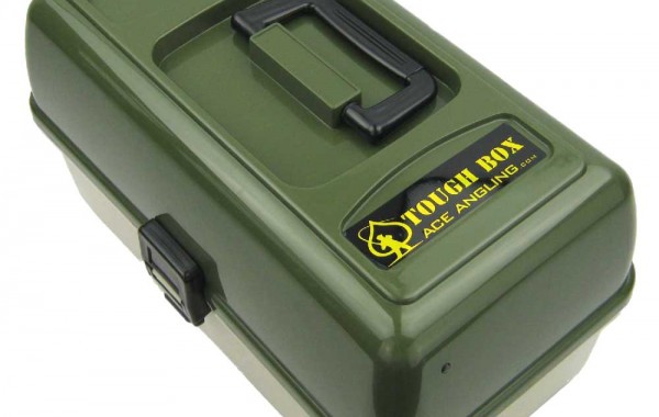 Fishing Tackle Seat Box Includes Padded Strap