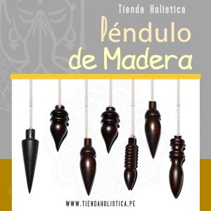 Pendulo de Madera Rose, Mix, Tienda Holistica Killari